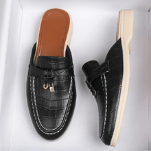 Lydia Slip-On Women's Mules – Backless Mules with Chic Buckle & Comfortable Sole