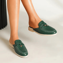 Lydia Slip-On Women's Mules – Backless Mules with Chic Buckle & Comfortable Sole