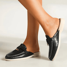 Lydia Slip-On Women's Mules – Backless Mules with Chic Buckle & Comfortable Sole