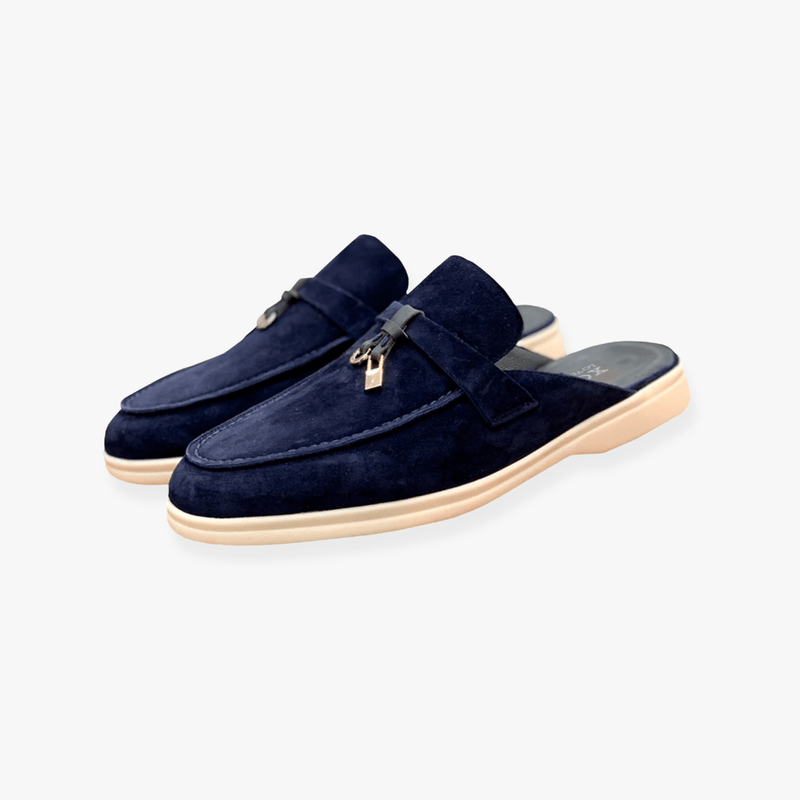 Emary Mules Woman – Slip-on Mules with Buckle Detail & Chic Comfort Without Heel