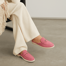 Emary Mules Woman – Slip-on Mules with Buckle Detail & Chic Comfort Without Heel