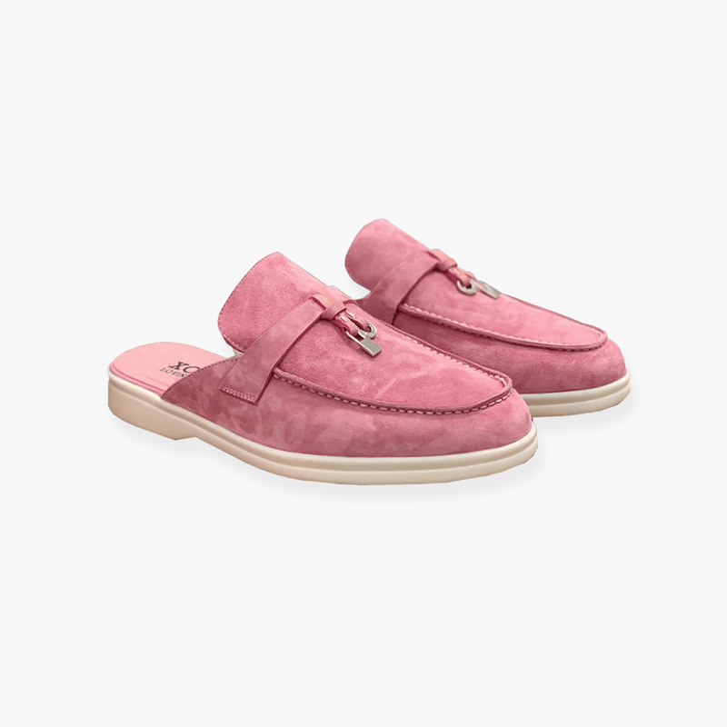 Emary Mules Woman – Slip-on Mules with Buckle Detail & Chic Comfort Without Heel