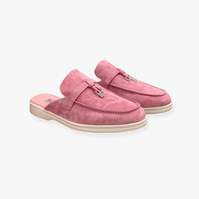 Emary Mules Woman – Slip-on Mules with Buckle Detail & Chic Comfort Without Heel