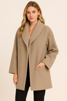 Melany Women's Trenchcoat – Warm Long Coat with Classic Style and Elegant Cut
