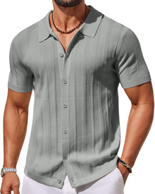 Alex Polo Men’s – Short Sleeve Knit Shirt, Casual & Breathable Summer Style