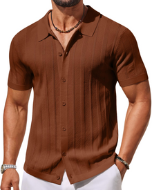Alex Polo Men’s – Short Sleeve Knit Shirt, Casual & Breathable Summer Style