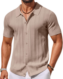 Alex Polo Men’s – Short Sleeve Knit Shirt, Casual & Breathable Summer Style