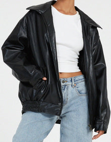 Michelle Manteau Oversize Woman – Comfortable & Versatile Winter Chic for Elegant Outfit