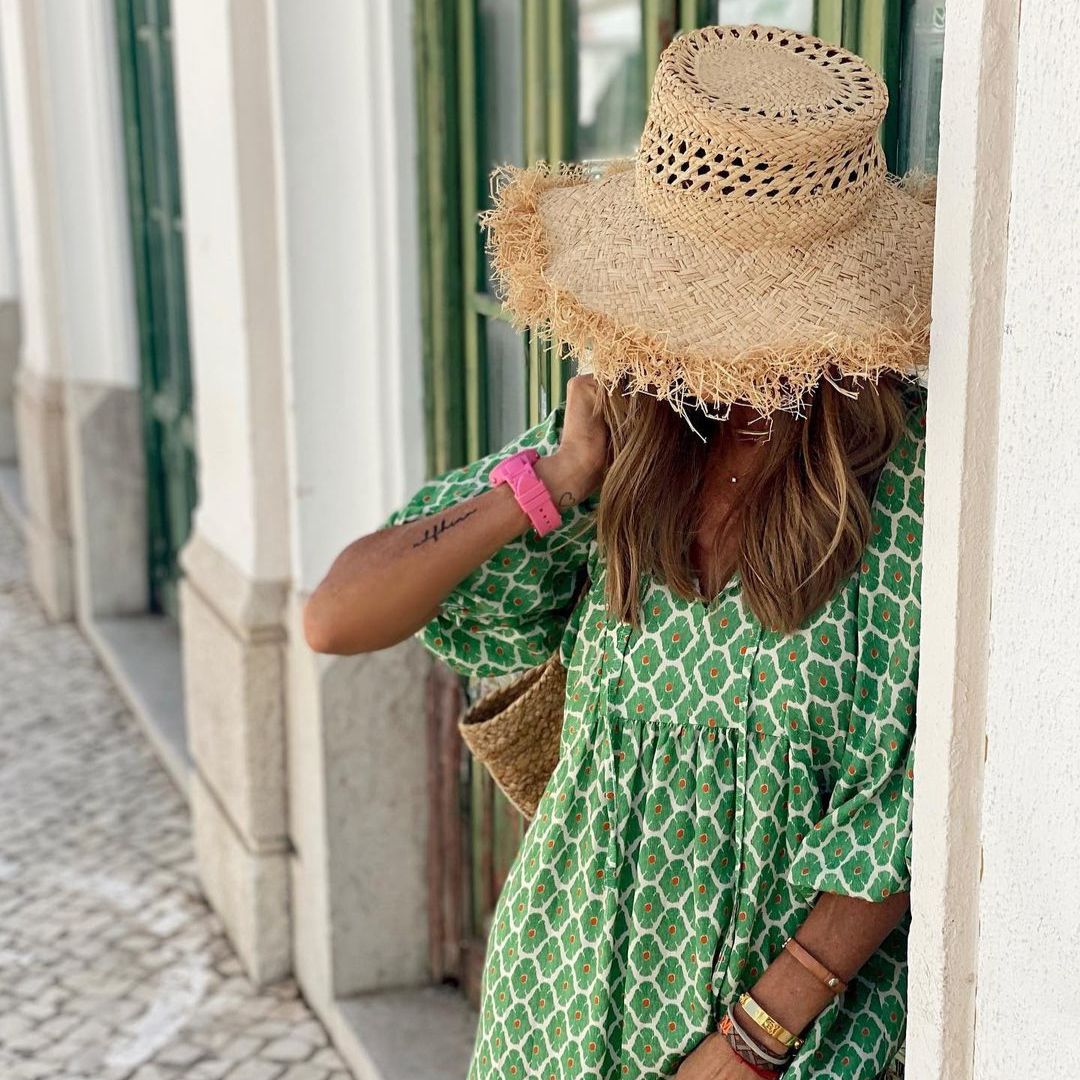 Madeline Long Dress Woman – Elegant Maxi Dress in Luxurious and Breathable Fabric for Summer Days