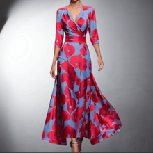 Robe Femme Nunna – Elegant Floral Pattern with Fitted Cut & Lightweight Fabric