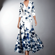 Robe Femme Nunna – Elegant Floral Pattern with Fitted Cut & Lightweight Fabric