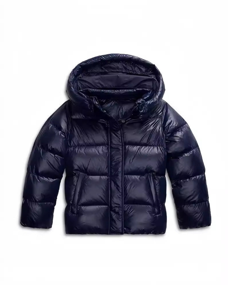 Natalie Women's Hooded Down Jacket – Loose Fit, Puffy Design & Winter Warmth