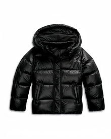 Natalie Women's Hooded Down Jacket – Loose Fit, Puffy Design & Winter Warmth