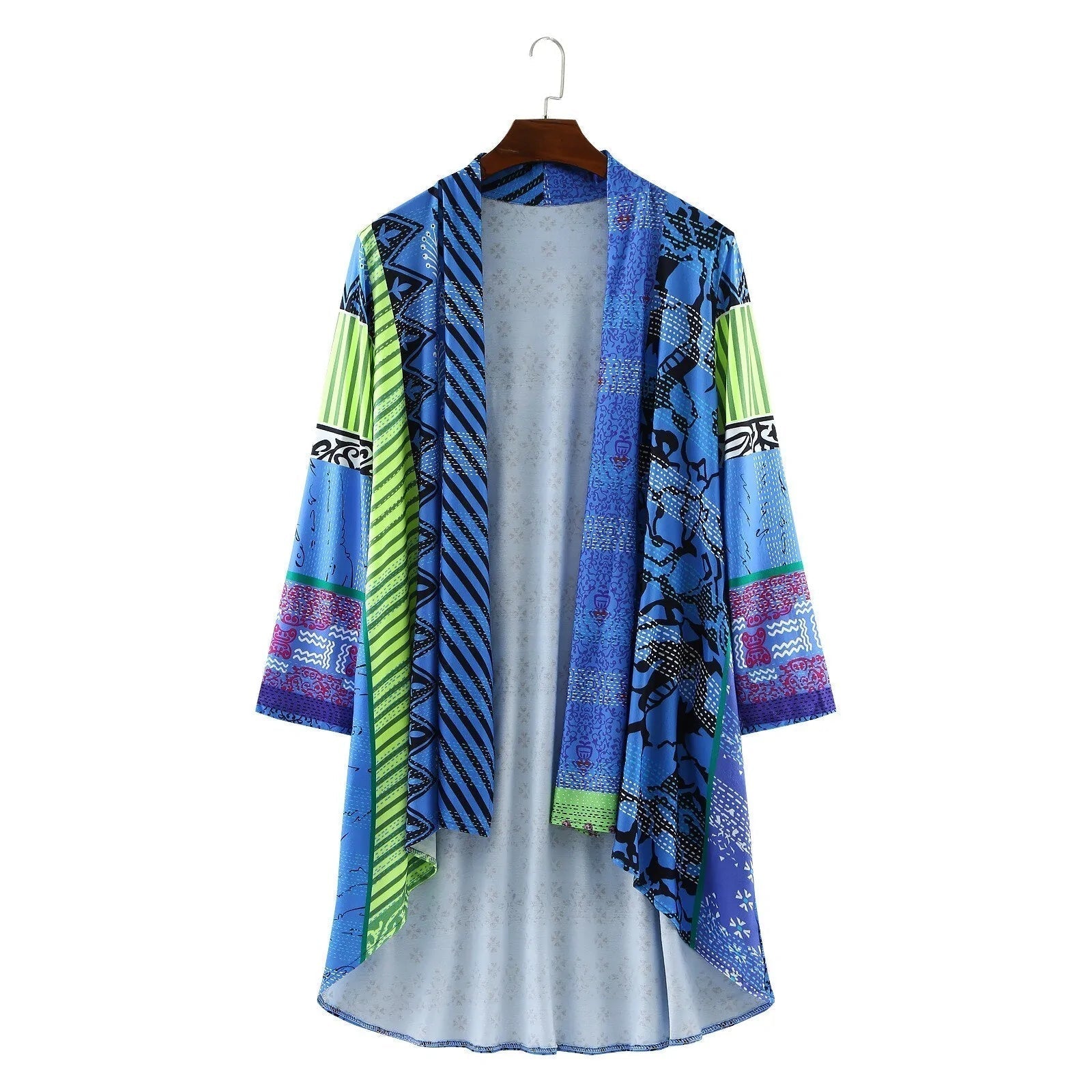 Noeh Pull Patchwork Vintage Woman – Soft and Breathable Knit with Warm Casual Fit