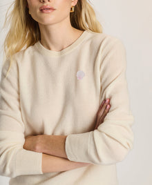 Women's Premium 100% Cashmere Jumper – Round Neck with Embroidery