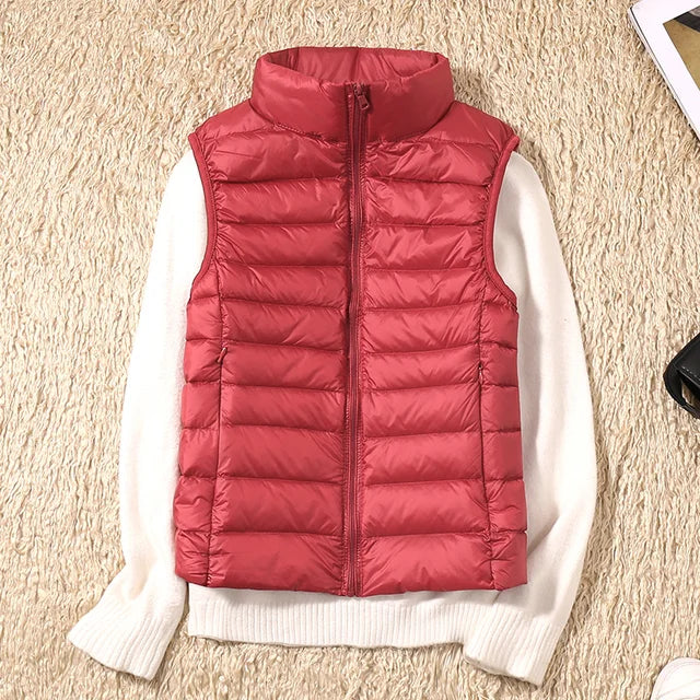 Lara Sleeveless Down Jacket – Light, Warm and Ideal for Mid-Season