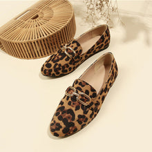 Noelle Moccasins Women – Elegant Leopard Shoes with Comfortable Sole & Versatile Style