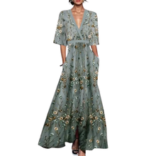 Spring Dress Women Noelle – Feminine Elegance with Floral Pattern & Lightweight Fabric