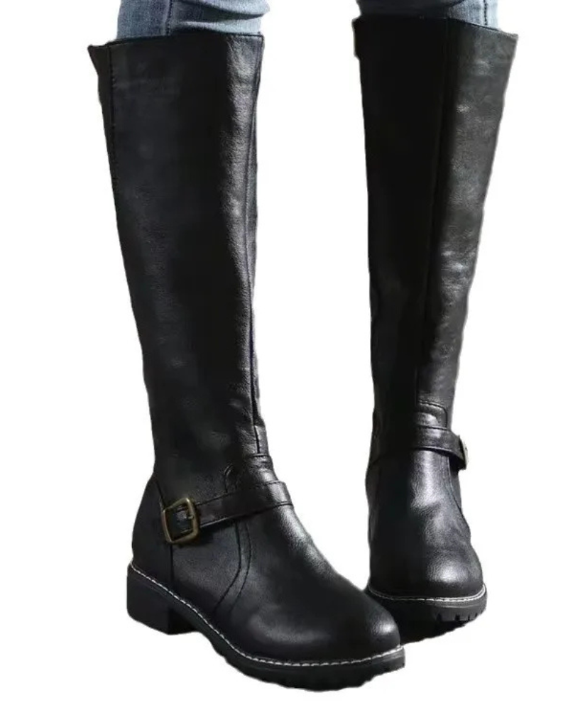 Nyla Leather Boots for Women – Daily Comfort & Timeless Grace