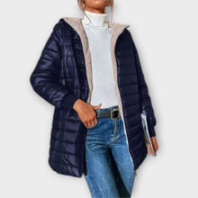 Lillian Women's Quilted Winter Coat – Warm Sherpa Lining with Quilted Design & Ribbed Cuffs
