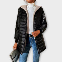 Lillian Women's Quilted Winter Coat – Warm Sherpa Lining with Quilted Design & Ribbed Cuffs
