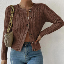 Nyla Women's Knit Vest – Soft Design with Long Sleeves and Button Closure