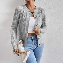Nyla Women's Knit Vest – Soft Design with Long Sleeves and Button Closure