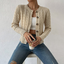 Nyla Women's Knit Vest – Soft Design with Long Sleeves and Button Closure