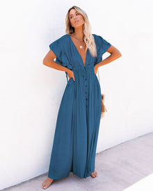 Summer Long Dress Women Adalise – Light and Flowing Design for Warm Elegant and Comfortable Days