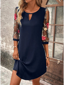 Katherine Evening Dress Woman – Long Airy Dress with Fitted Cut & High-End Fabric