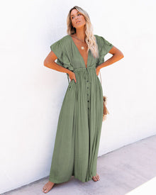 Summer Long Dress Women Adalise – Light and Flowing Design for Warm Elegant and Comfortable Days