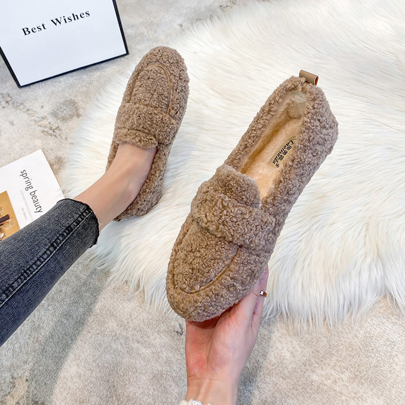 Catherine Women's Slippers – Cozy Plush Slippers with Non-Slip Sole Indoor & Outdoor