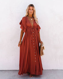 Summer Long Dress Women Adalise – Light and Flowing Design for Warm Elegant and Comfortable Days
