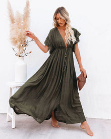 Summer Long Dress Women Adalise – Light and Flowing Design for Warm Elegant and Comfortable Days