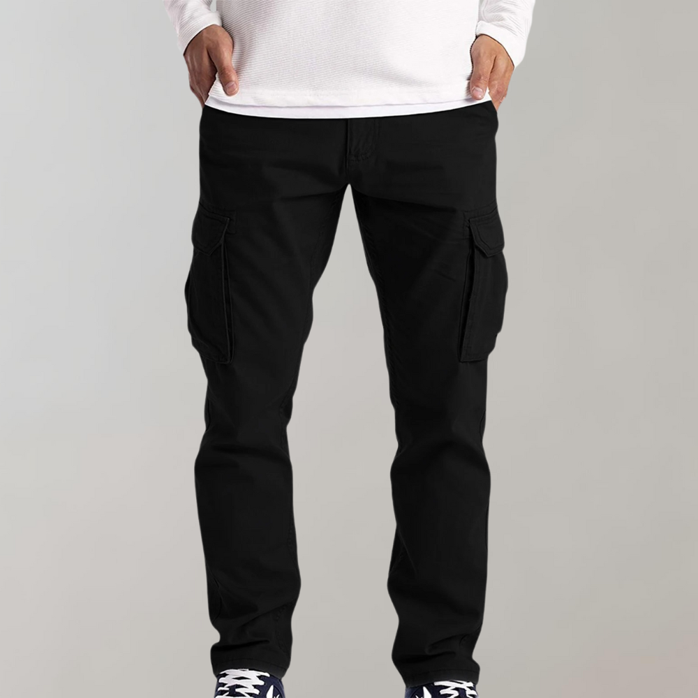 Francis Pantalon Cargo Homme – Relaxed Fit with Multiple Pockets & Reinforced Seams