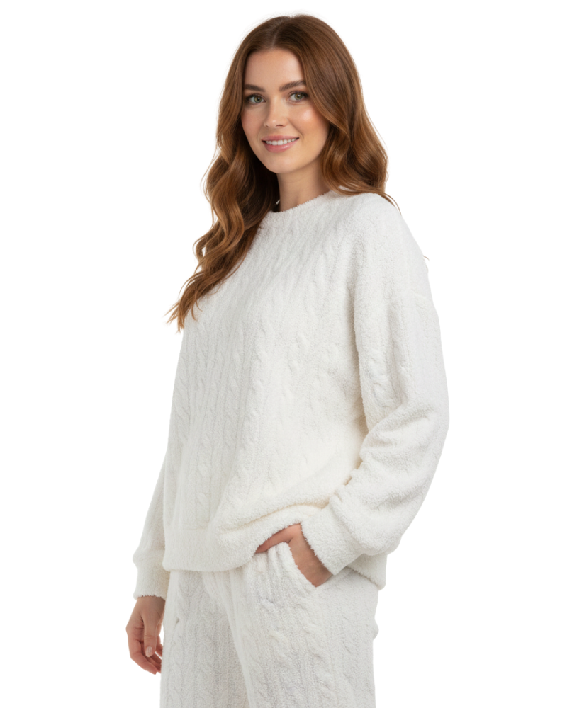 Jheyda WinterSoft Unisex Coral Fleece Pajamas – Warm and Soft Set for Winter & Relaxation