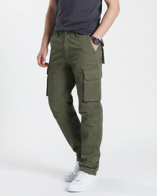 Echo Men's Tactical Cargo Pants – Breathable Outdoor Pants with Multiple Pockets