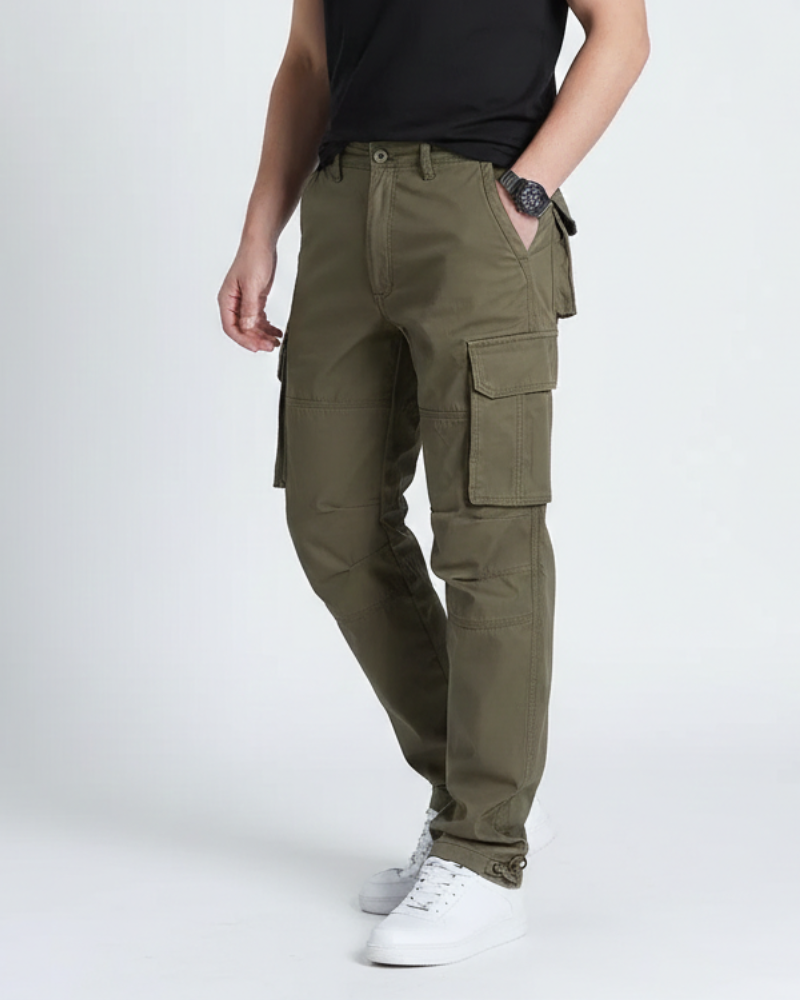 Echo Men's Tactical Cargo Pants – Breathable Outdoor Pants with Multiple Pockets