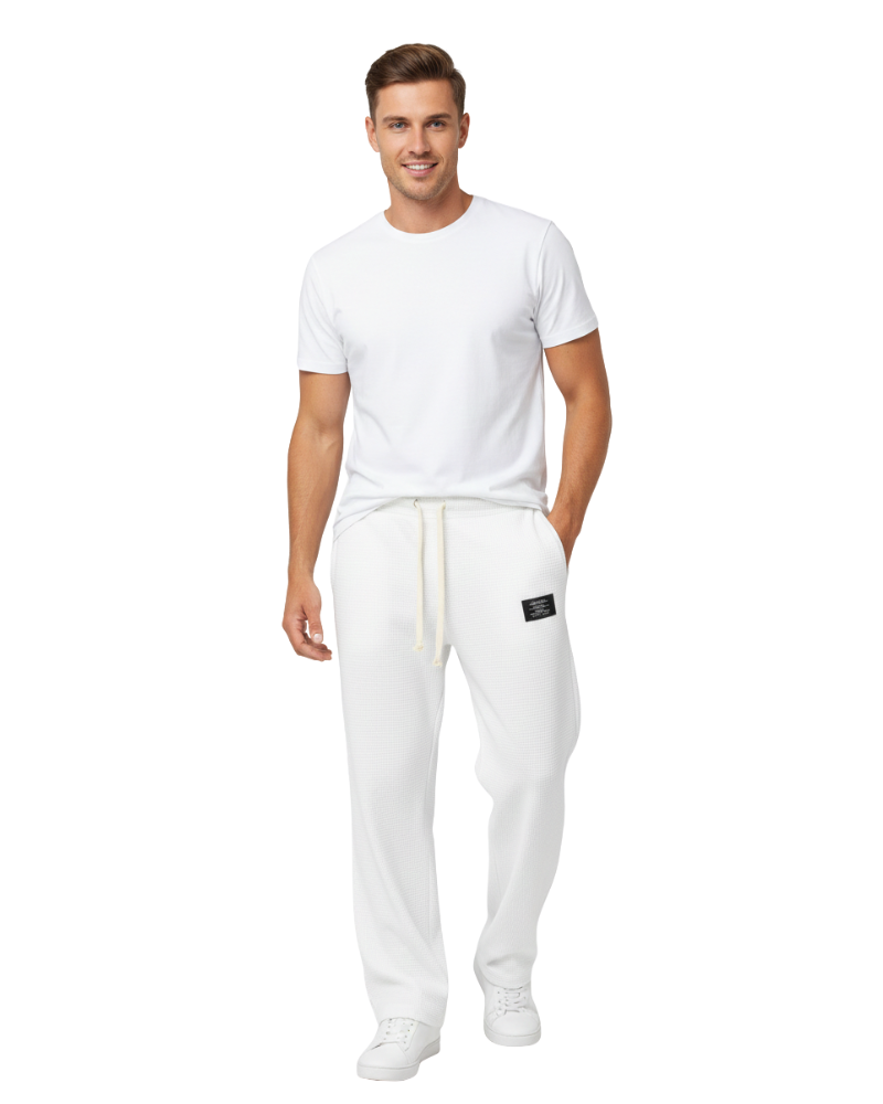 Quinton Men's Trousers Loose Fit – Adjustable Waist, Breathable Fabric & Modern Style