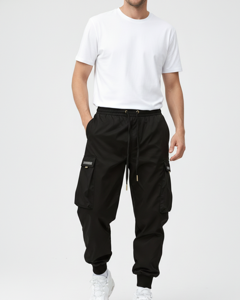 Davis Jogger Cargo Men – Comfortable Casual Pants with Side Pockets