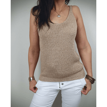 Polina Sleeveless Top Women – Soft Breathable Knit & Elegant Flattering Cut