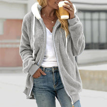 Livey Sweat with Polar Fleece Hood Women – Ultra Soft Lined Zipped Hoodie with Warm and Comfortable Fit