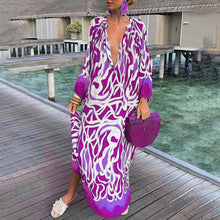 Paulette Long Dress Woman – Bohemian Style Maxi Light Ideal for the Beach and Summer