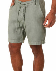 Iven Short Homme – Casual Lightweight Cropped Pants for Summer, Beach & City