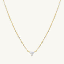 Lotus Sapphire Chain Necklace