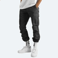 James Pantalon Cargo Homme – Robust Outdoor Pants with Pockets & Elastic Waist