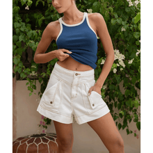 Rada Short Cargo Looksy – Flattering High Waist & Trendy Cargo Pockets Summer