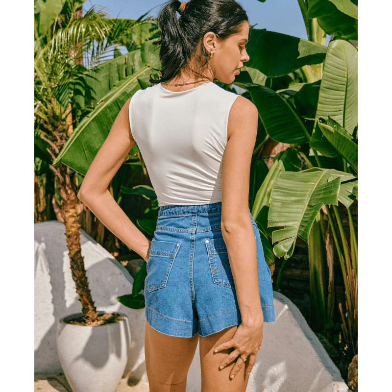 Rada Short Cargo Looksy – Flattering High Waist & Trendy Cargo Pockets Summer
