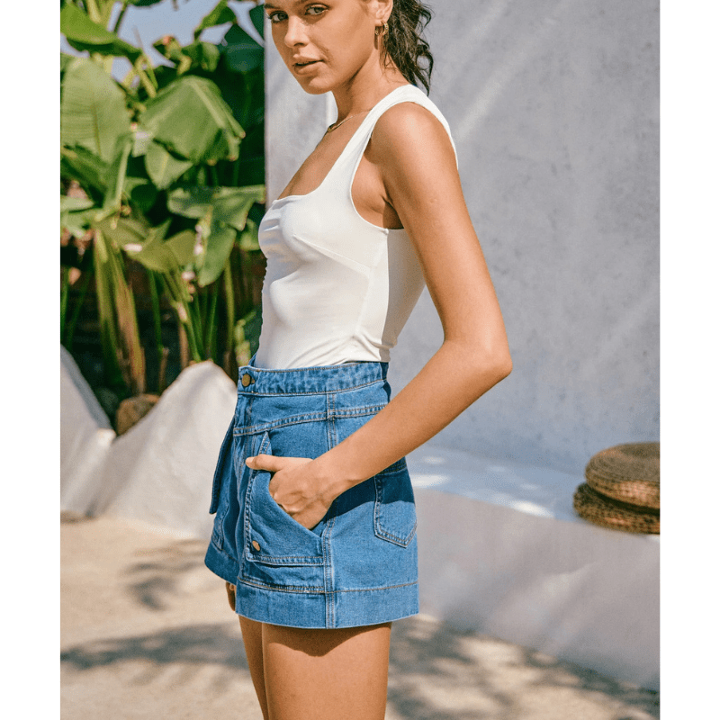 Rada Short Cargo Looksy – Flattering High Waist & Trendy Cargo Pockets Summer