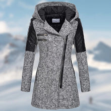 Jhey Long Winter Coat for Women – Warm Hooded Design with Elegant Cut for Cold